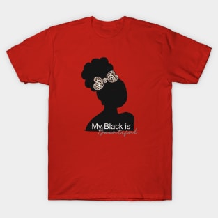 My Black is Beautiful, Little Black Girls T-Shirt